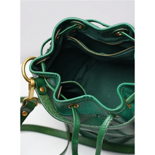 Uppdoo Origami Bucket Bag Pine Green