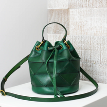Uppdoo Origami Bucket Bag Pine Green