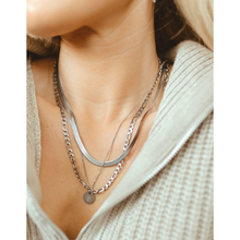 jj+rr Paola Serpentine Necklace Silver 3N13S