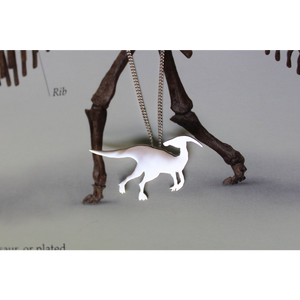 Slashpile Parasaurolophus Dinosaur Necklace