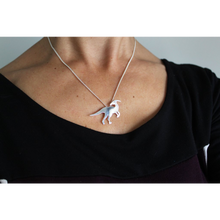 Slashpile Parasaurolophus Dinosaur Necklace