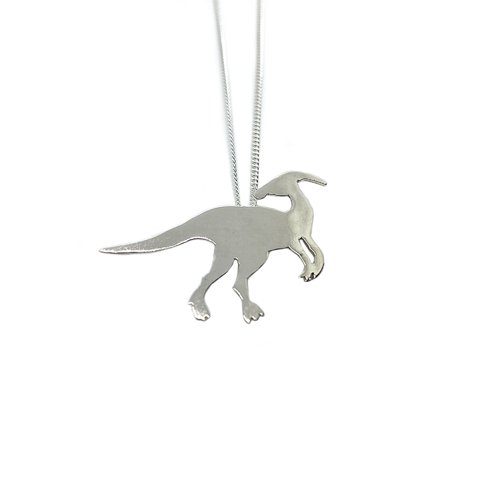 Slashpile Parasaurolophus Dinosaur Necklace