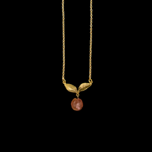 Silver Seasons Peach Tree Pendant 9464BZ