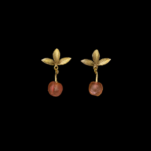 Silver Seasons Peach Tree Earrings 3713BZ