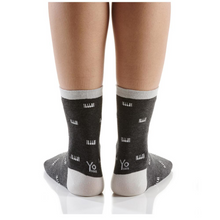 Yo Sox Piano Keys Women's Crew Socks 412797