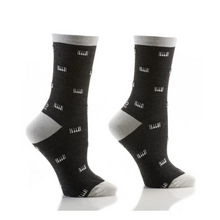 Yo Sox Piano Keys Women's Crew Socks 412797