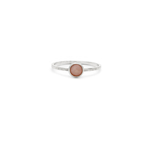 Laughing Sparrow Pink Opal Gemstone Ring 290-08