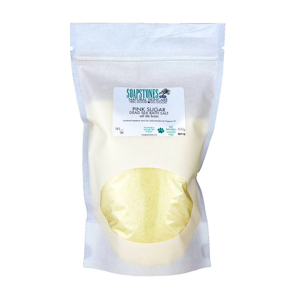 Soapstones Pink Sugar Bath Salts 185