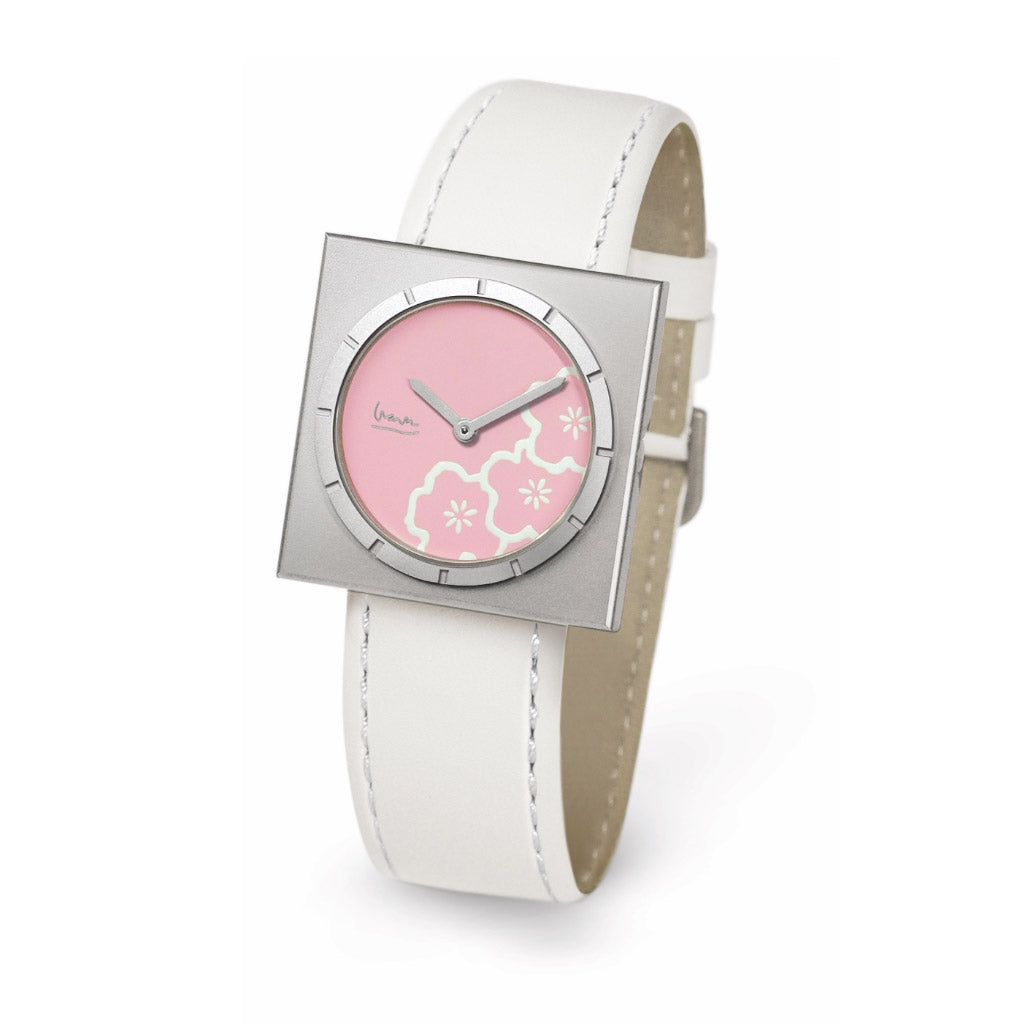 Pierre Junod Pink Square Watch