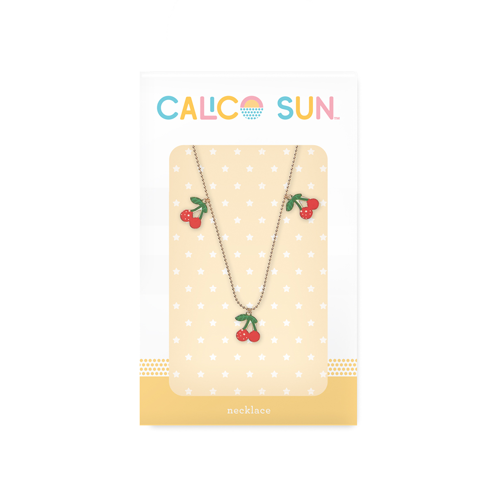 Calico Sun Riley Necklace - Cherry 201-034