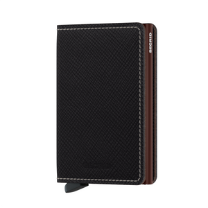 Secrid Saffiano Brown Slimwallet SSA-BROWN