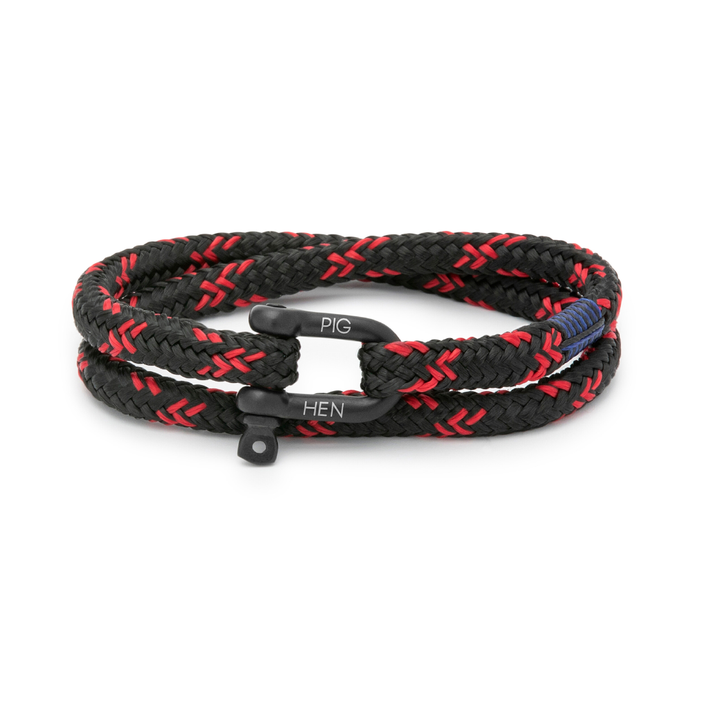 Pig & Hen Salty Steve Black Raspberry Bracelet P10-290454