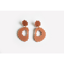 dconstruct Scallop Drop Earrings Nude N-ESCD