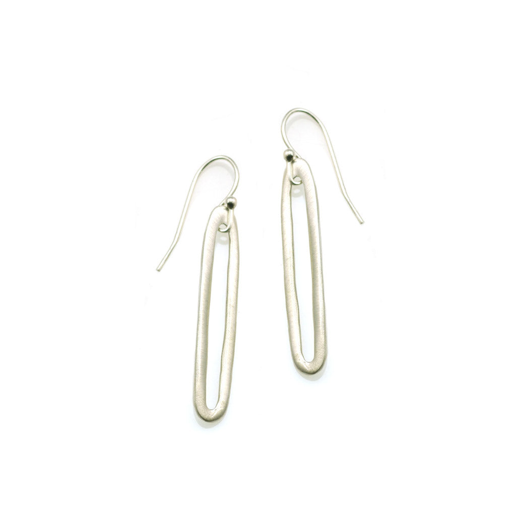 Philippa Roberts Skinny Oval Earrings 9720se