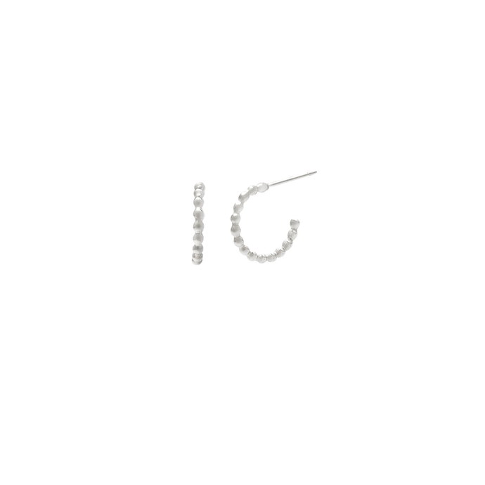 Laughing Sparrow Small Bead Hoops 141-01