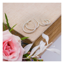 Laughing Sparrow Small Bead Hoops 141-01
