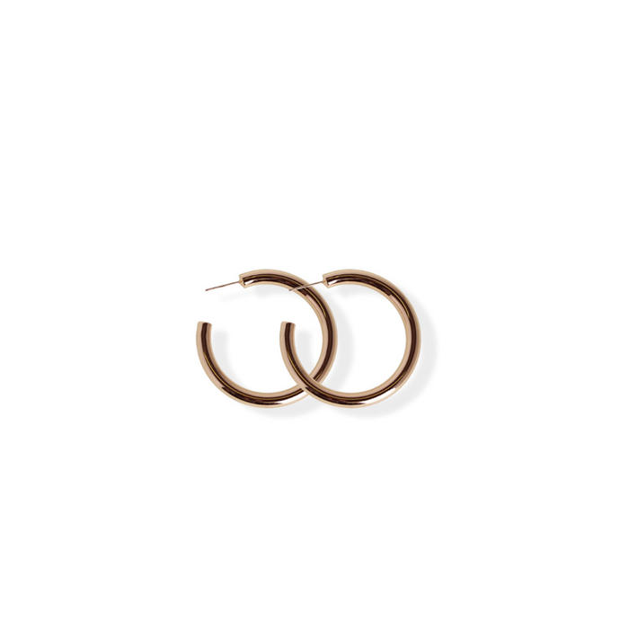 Small Bold Hoops