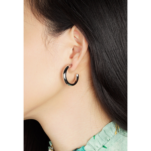 Small Bold Hoops