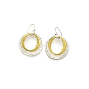 Philippa Roberts Small Double Circle Earrings 7006E