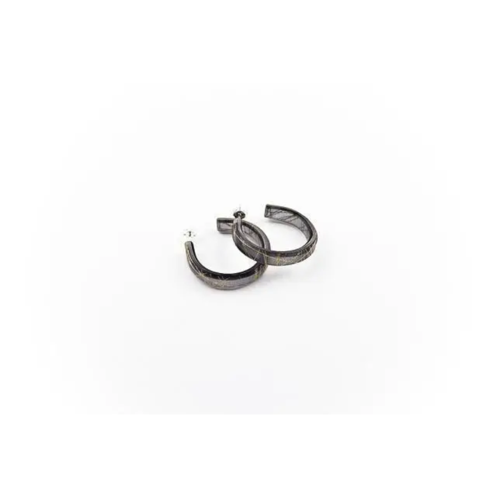 dconstruct Small Ecoresin Hoops Wisp Gold WG-ESH