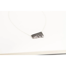 dconstruct Small Offset Concrete Fractured Necklace Grey Silver CON-J-FR-N-OFFS-S-16