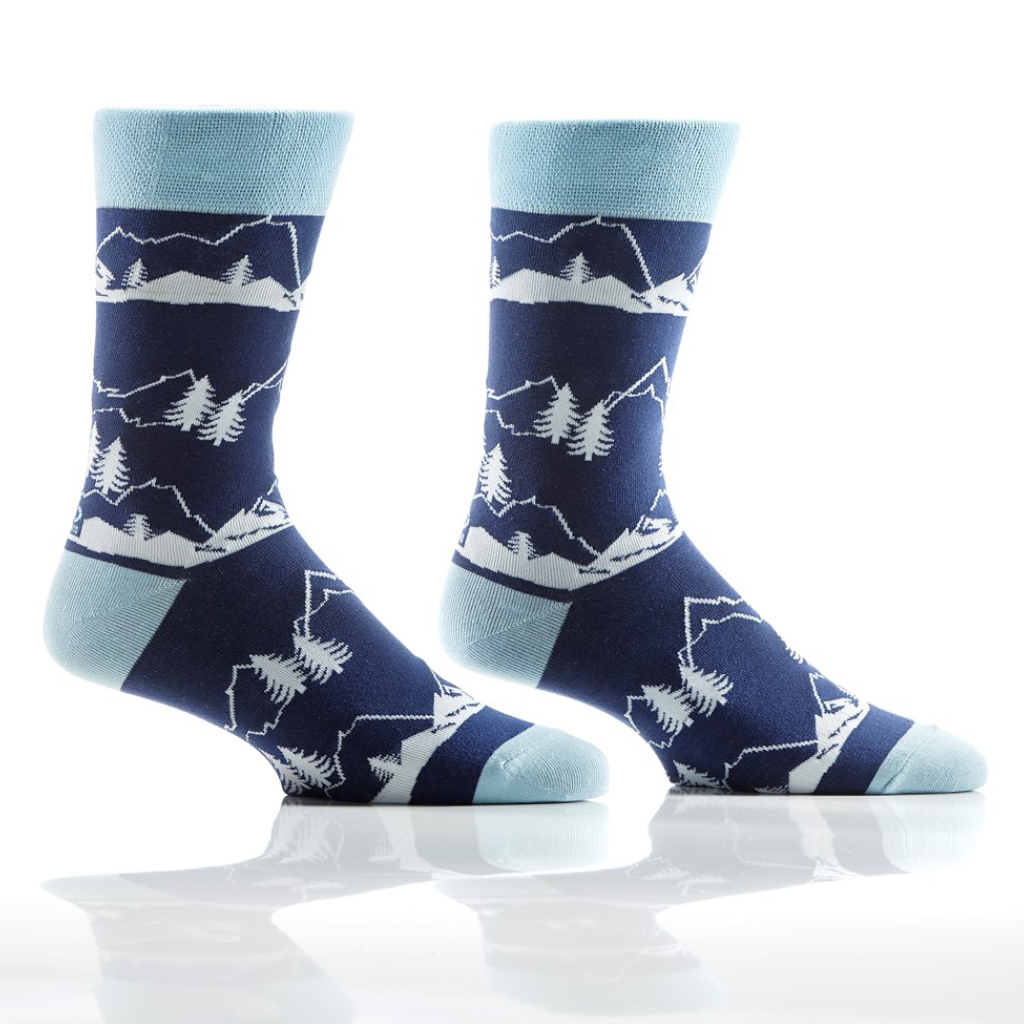 Yo Sox Snow Day Men's Crew Socks 412782