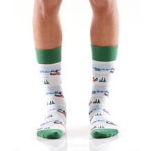 Yo Sox Snow Trails Men's Crew Socks 412443