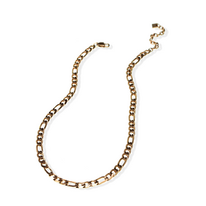 jj+rr Sofia Figaro Necklace Rose Gold 3N6RG