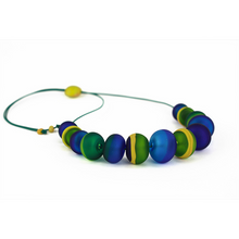 Alicia Niles Soft Stripes Blue/Green/Ochre BU051BLGR