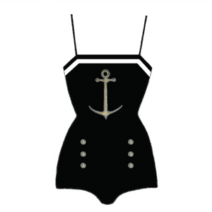s.e. hagarman Swanky Sailor Swimsuit Gift Enclosure GGE-55