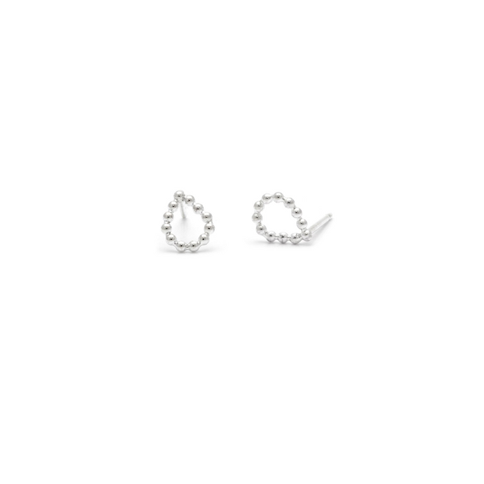 Laughing Sparrow Tiny Bead Raindrop Studs 170-12