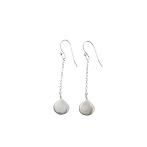 Philippa Roberts Tiny Drops on Chain Earrings Silver 170-12se