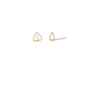 Laughing Sparrow Tiny Triangle Studs 170-16