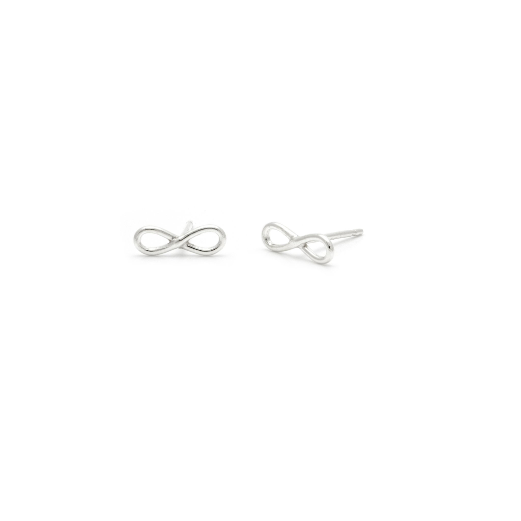 Laughing Sparrow Tiny Infinity Studs 170-07