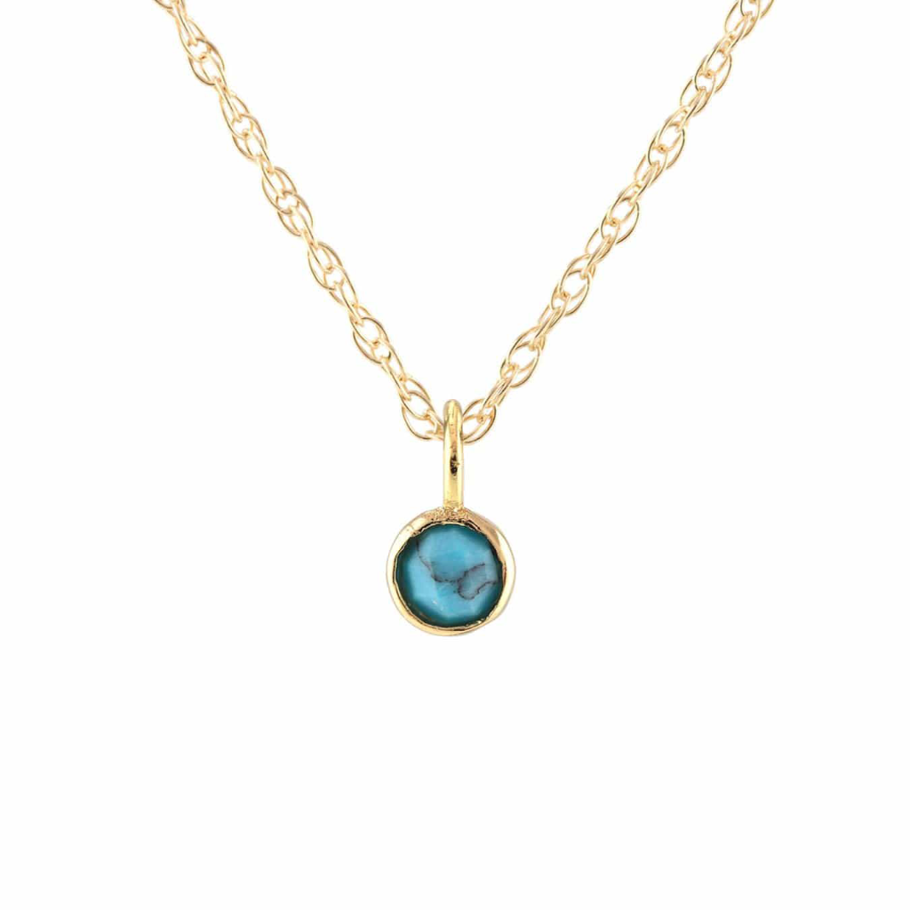 Kris Nations Gemstone Charm Necklace Corktown Jewellery