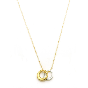 Philippa Roberts Two Little Circles Necklace 5115N