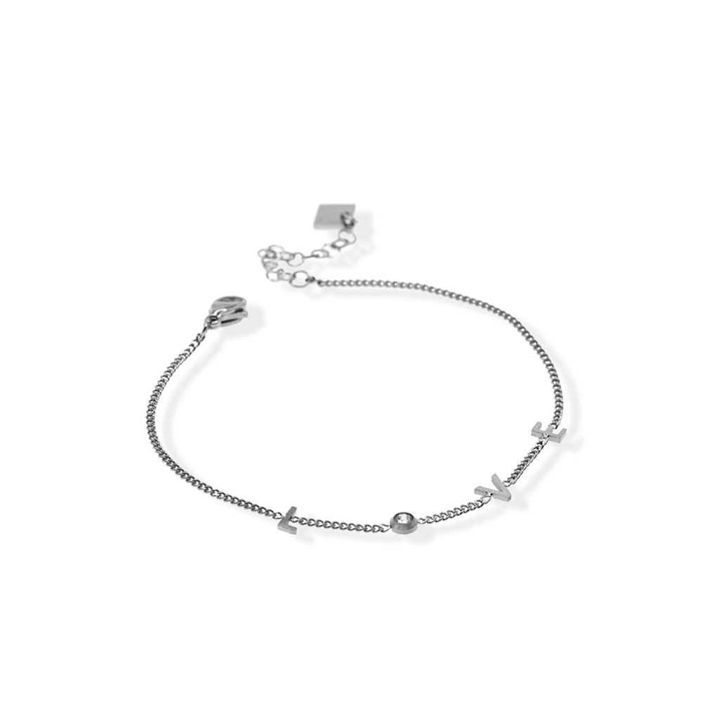 jj+rr Valentina Love Bracelet Silver 2B4S