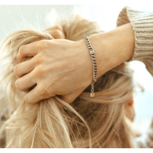 jj+rr Valeria Crystal Bracelet Gold 2B2G