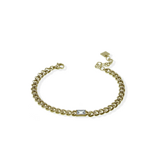 jj+rr Valeria Crystal Bracelet Gold 2B2G