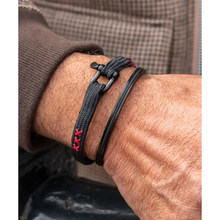 Pig & Hen Vicious Vik Black Coat of Arms Bracelet P19C-90XXX