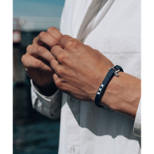 Pig & Hen Vicious Vik Navy Coat of Arms Bracelet P19-163XXX