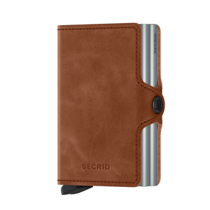 Secrid Vintage Cognac-Silver Twinwallet TV-COGNAC-SILVER