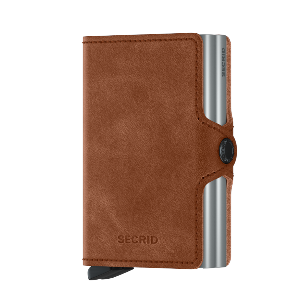 Secrid Vintage Cognac-Silver Twinwallet TV-COGNAC-SILVER