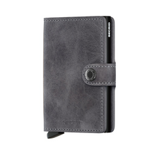 Secrid Vintage Grey-Black Miniwallet MV-GREY-BLACK