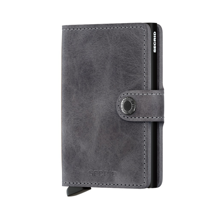Secrid Vintage Grey-Black Miniwallet MV-GREY-BLACK