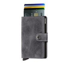 Secrid Vintage Grey-Black Miniwallet MV-GREY-BLACK