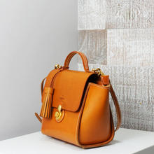 Uppdoo Vive Top Handle Satchel Apricot