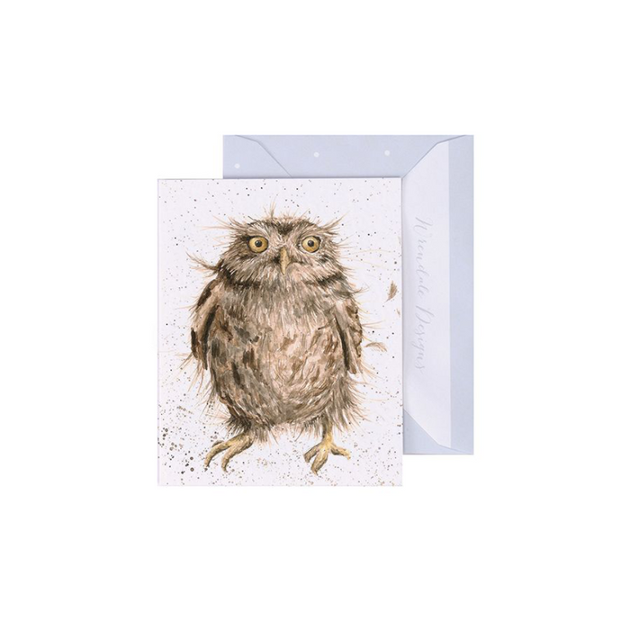 Wrendale What A Hoot Card GE012