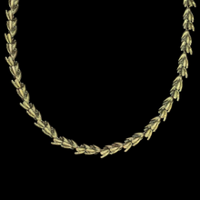 Silver Seasons Wheat Statement Necklace 9418BZ