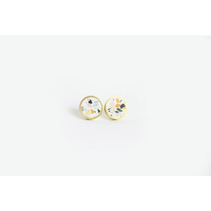 dconstruct Small Confetti Concrete Studs White CON-J-BR-E-ST-SM-CWHI